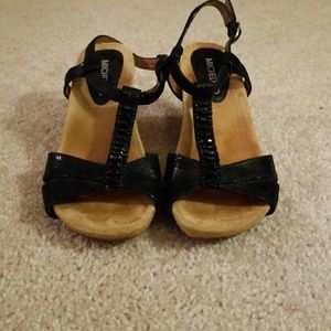 Black dressy sandals